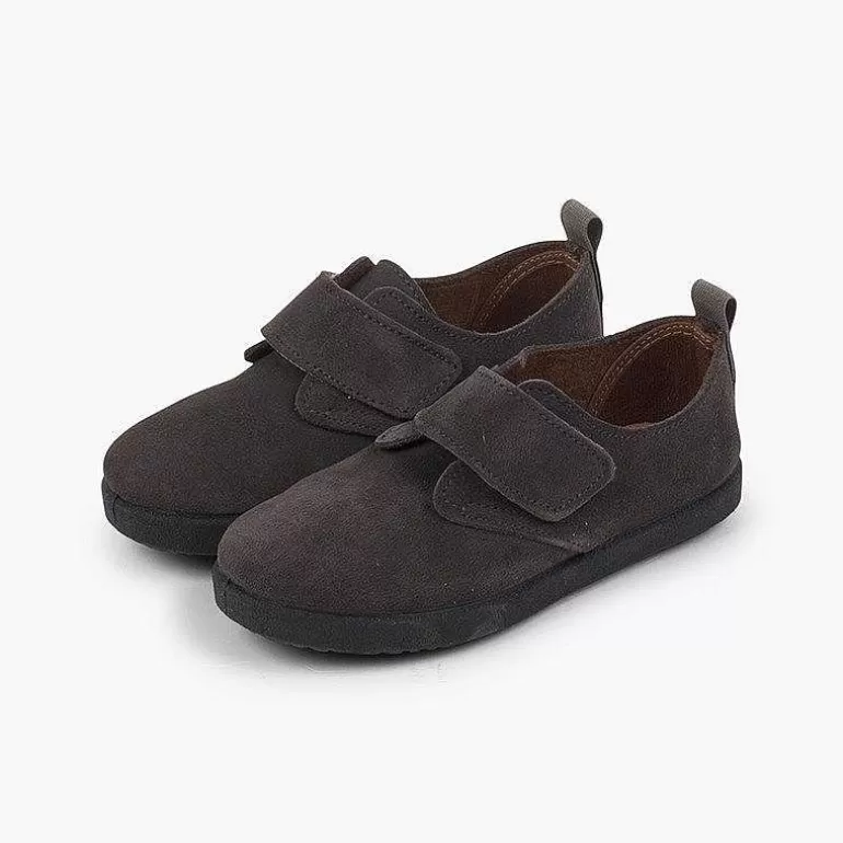 New Pisamonas Blucher De Tira Adherente Casual En Piel De Serraje