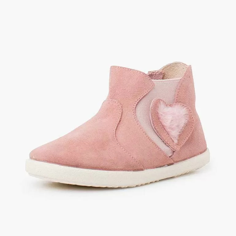 Outlet Pisamonas Bota Elastico Lateral Corazon Pelito