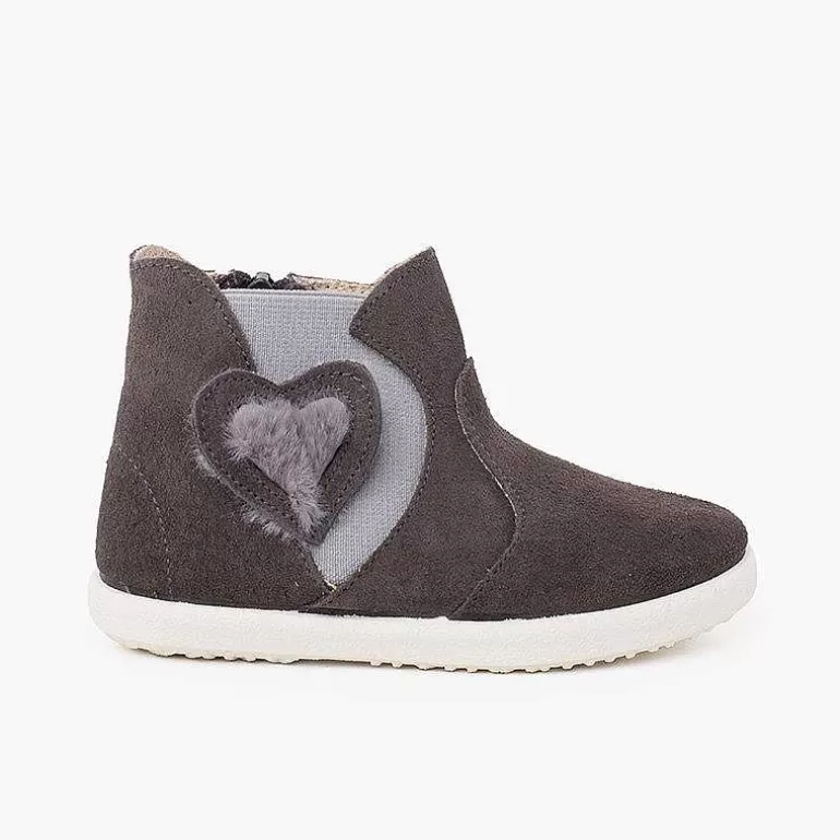 Outlet Pisamonas Bota Elastico Lateral Corazon Pelito