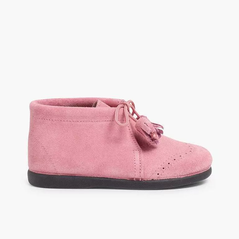 Sale Pisamonas Bota Serraje Picado Y Borlas