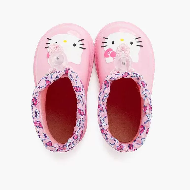New Pisamonas Botas Agua Hello Kitty Cana Baja