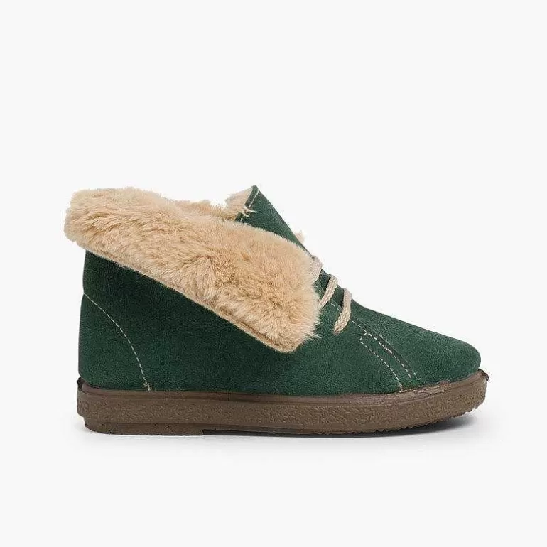 Outlet Pisamonas Botas Calentitas Cuello Vuelto Para Niños