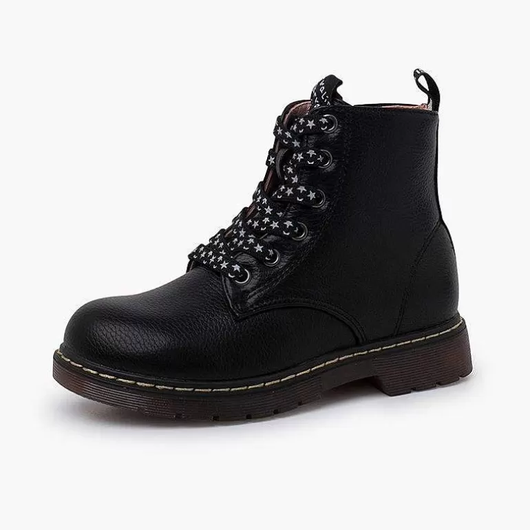 Clearance Pisamonas Botas Cordones Estrellitas Garvalin