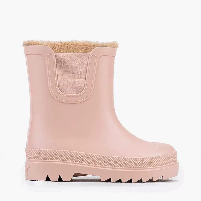 Discount Pisamonas Botas De Agua Niños Chelsea Borreguito