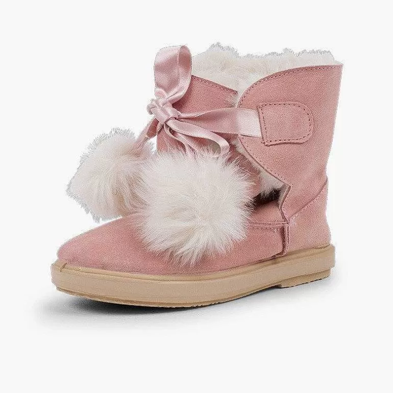 Online Pisamonas Botas Esquimales Niña Con Pompones