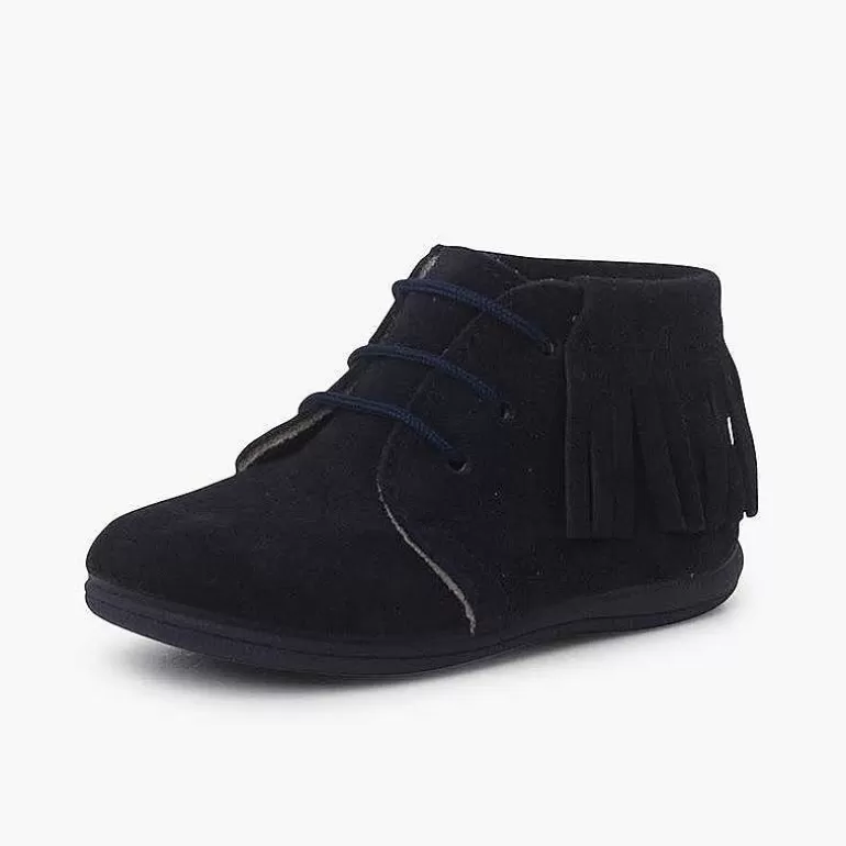 Discount Pisamonas Botas Flecos Cordones Primeros Pasos