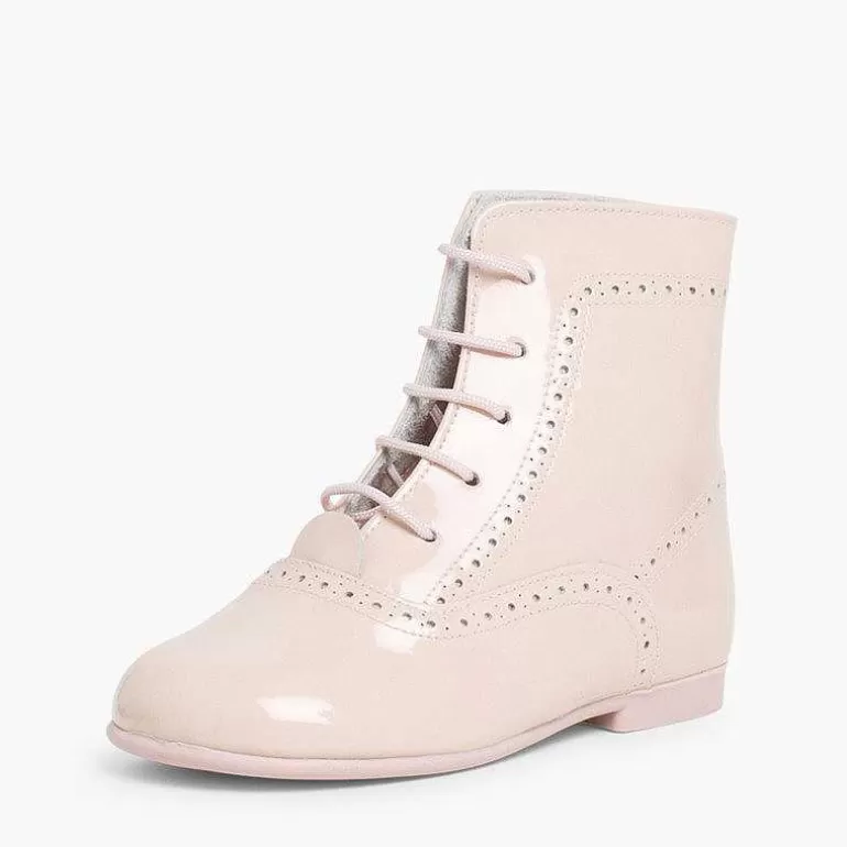 Fashion Pisamonas Botas Pascualas Para Niñas Charol