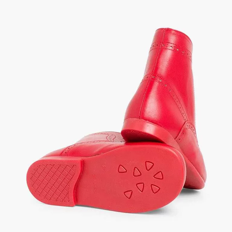 Discount Pisamonas Botas Pascualas Para Niñas Piel