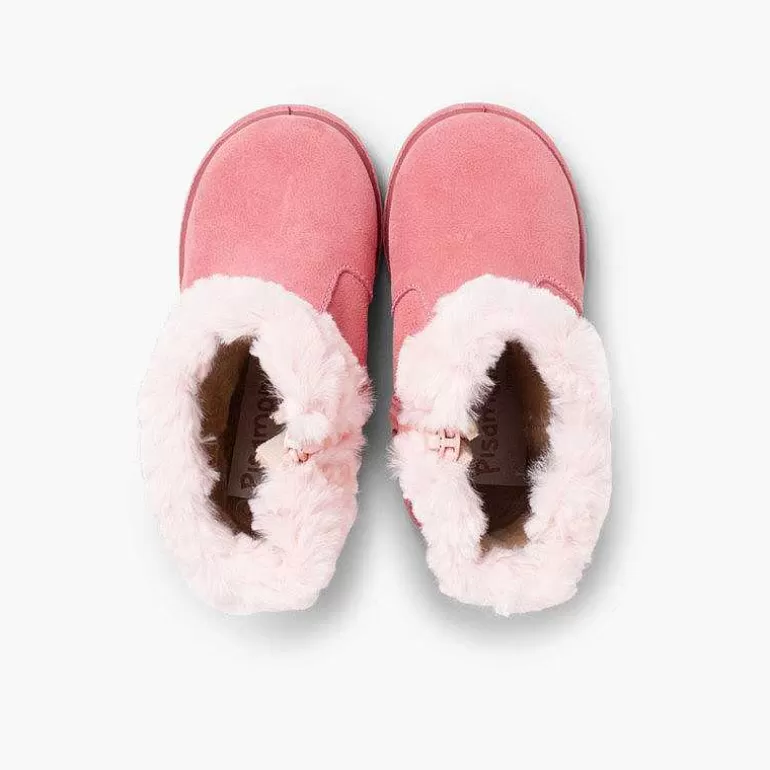 Flash Sale Pisamonas Botas Pelo Media Cana Con Cremallera