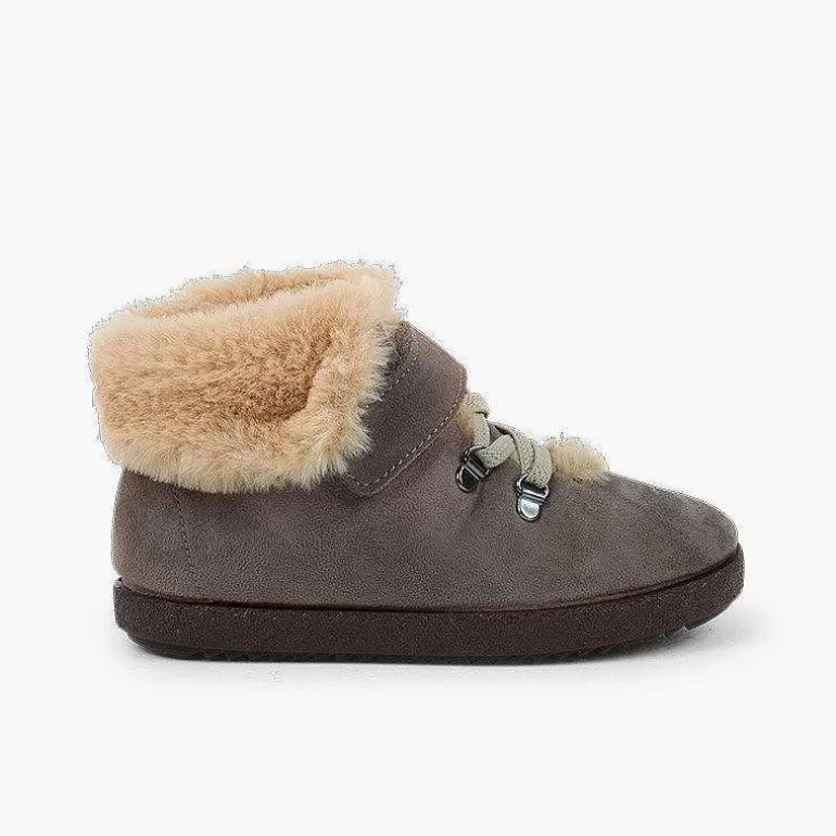 Sale Pisamonas Botas Pelo Niños Cinta Adhesiva Suela Dentada
