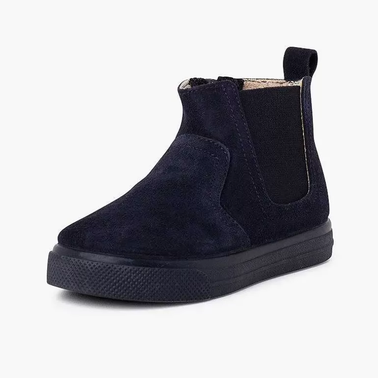 Hot Pisamonas Botas Suela Ancha Cremallera Y Elastico Niños