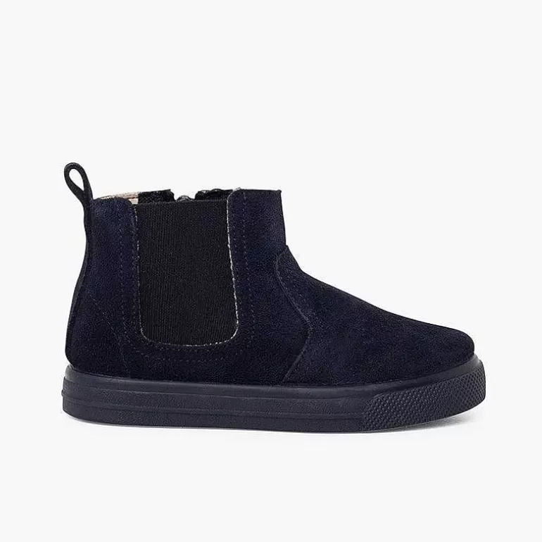 Hot Pisamonas Botas Suela Ancha Cremallera Y Elastico Niños