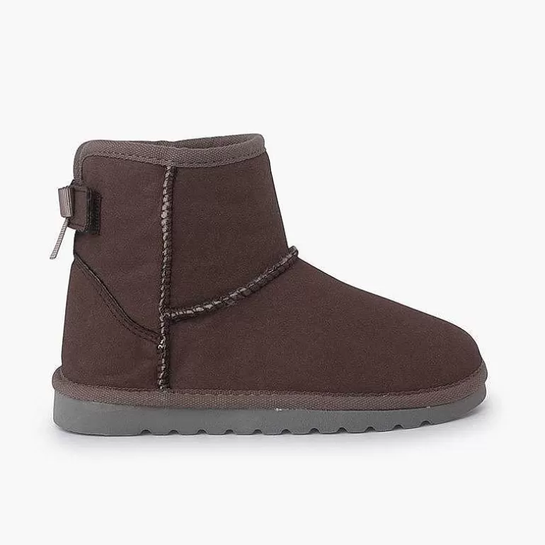 Best Pisamonas Botas Tipo Australianas Lazo Trasero Color Marron