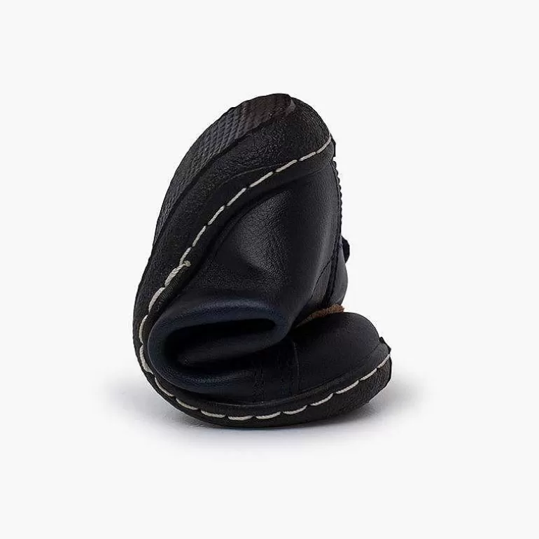 Outlet Pisamonas Botitas Piel Lavable Niños Cordones Elasticos
