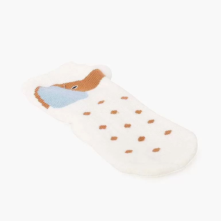 Flash Sale Pisamonas Calcetines Antideslizantes Pompon Perrito