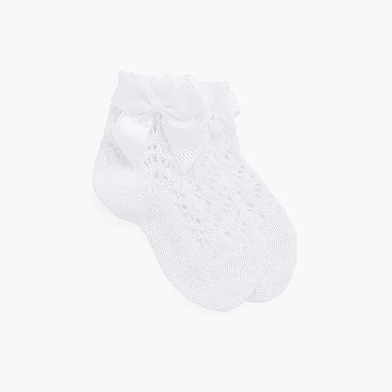 Hot Pisamonas Calcetines Cortos Perle Con Lazo