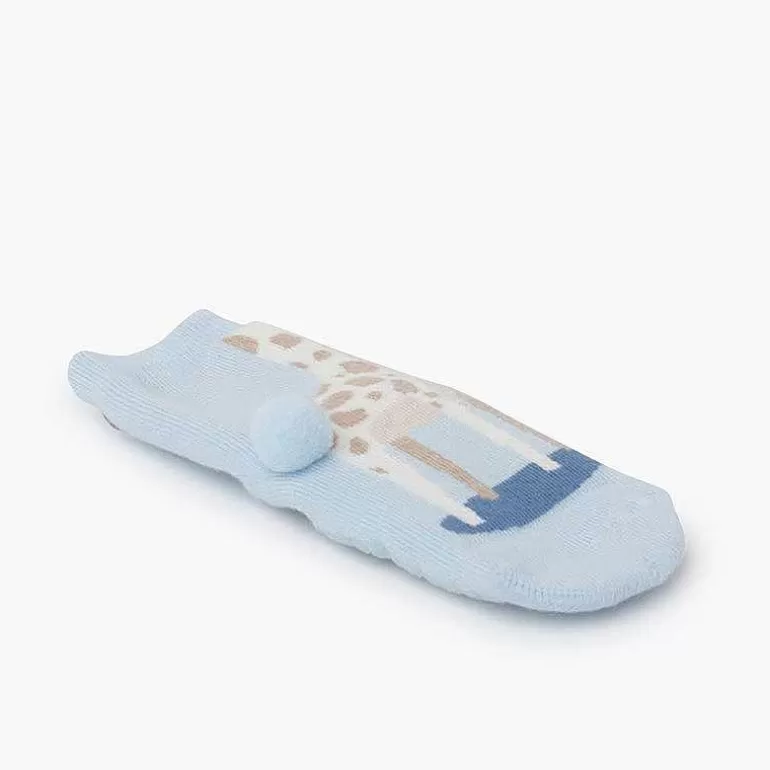 Clearance Pisamonas Calcetines Rizo Casa Antideslizantes Jirafa