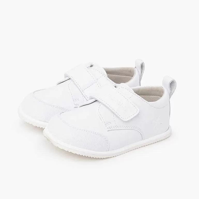 Flash Sale Pisamonas Deportivas Piso Flexible Puntera Reforzada Color Blanco