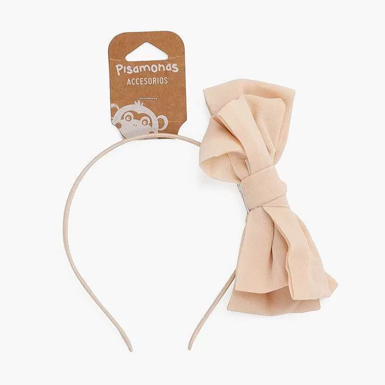 Fashion Pisamonas Diadema Fina Lazo Doble Gasa