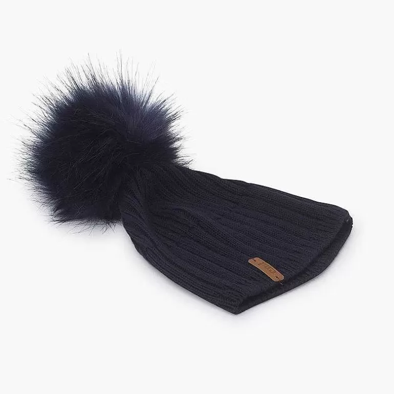 Cheap Pisamonas Gorro Borla Con Pompon Pelo