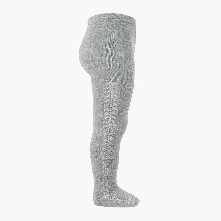 New Pisamonas Leotardos Algodon Calado Calido Lateral