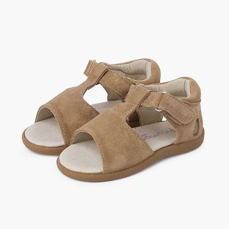 Clearance Pisamonas Sandalia Abierta Unixex Tipo Pepito Color Beige