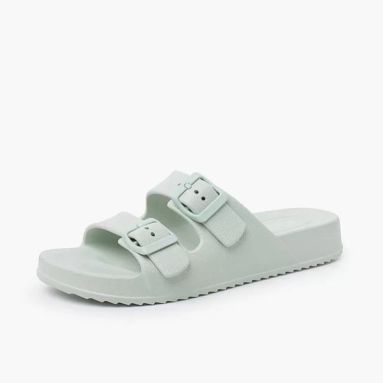 Outlet Pisamonas Sandalias Goma Eva Ligeras Doble Hebilla