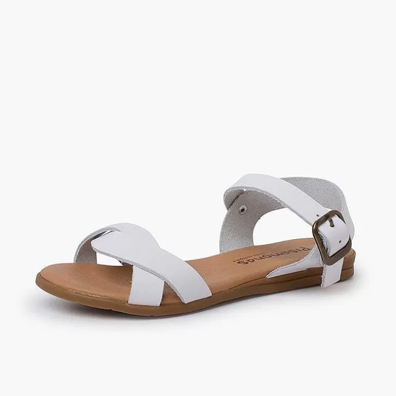 Outlet Pisamonas Sandalias Niña Doble Tira Entrelazada