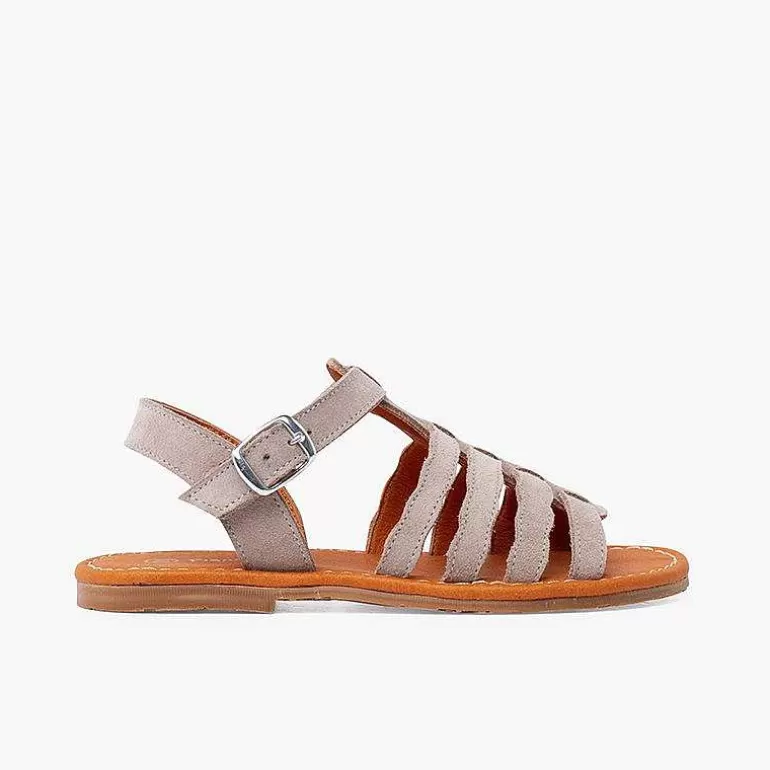 Outlet Pisamonas Sandalias Niña Y Mujer Tipo Gladiador Con Hebilla