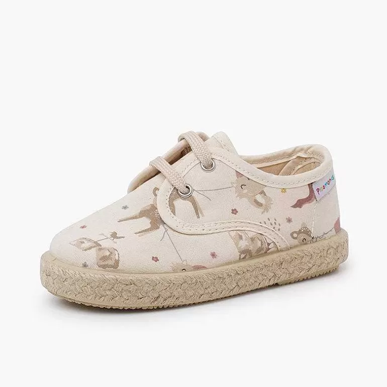 Flash Sale Pisamonas Zapatillas Animales Suela Alpargata Color Bambis