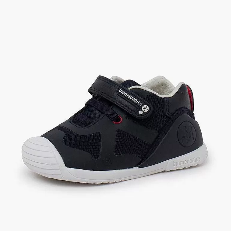 Hot Pisamonas Zapatillas Biomecanics Tira Adherente Cordon Elastico Color Azul Marino