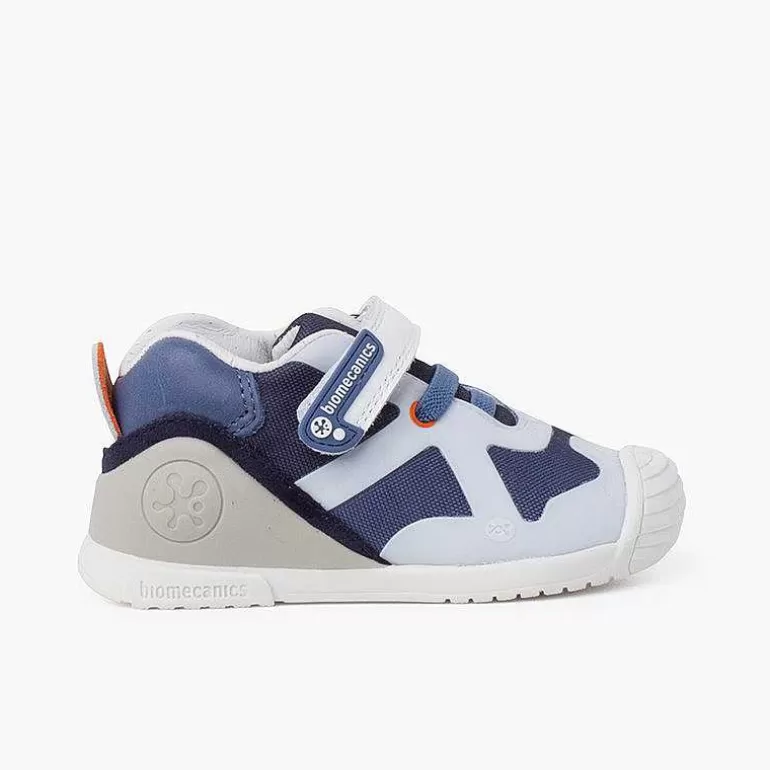 Store Pisamonas Zapatillas Deportivas Biogateo Rejilla Color Azul Y Blanco