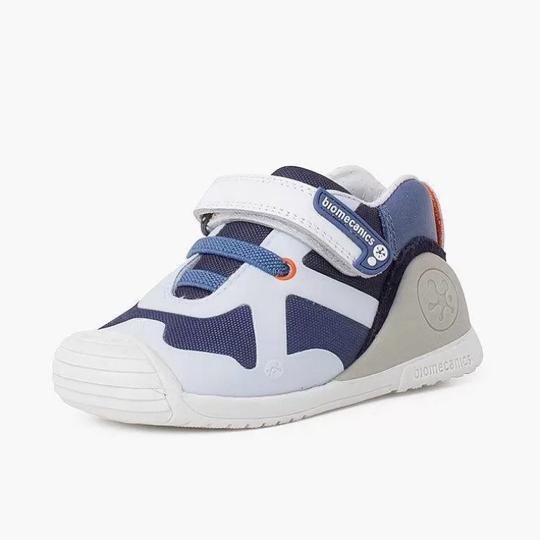 Store Pisamonas Zapatillas Deportivas Biogateo Rejilla Color Azul Y Blanco