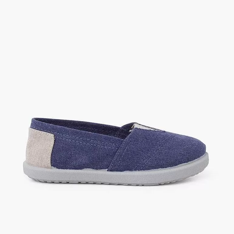 Cheap Pisamonas Zapatillas Lona Elastico Detalle Talon