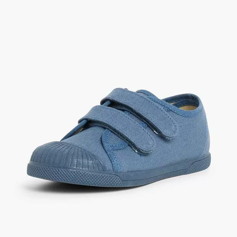 Flash Sale Pisamonas Zapatillas Lona Puntera Goma Dos Cinta Adhesiva