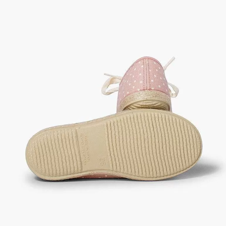 Cheap Pisamonas Zapatillas Tela Puntitos Niña