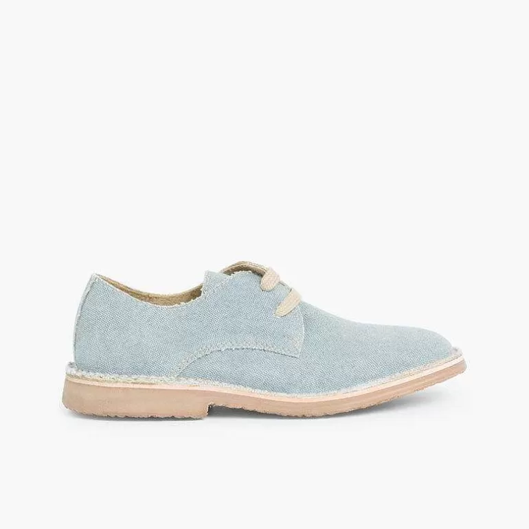 Shop Pisamonas Zapato Blucher Tela De Saco